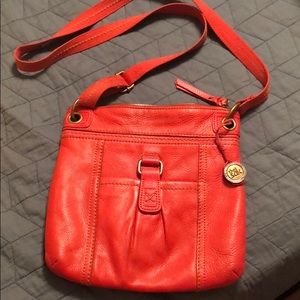 The Sak Salmon Pink Crossbody Purse